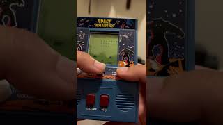 Space Invader Gameplay On the Pocket Sized Arcade [upl. by Attenwahs140]