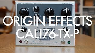 Origin Effects Cali76TXP demo [upl. by Lienahs]