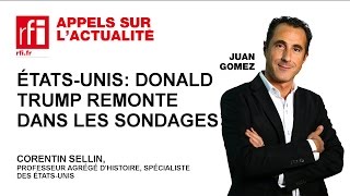 EtatsUnis  Donald Trump remonte dans les sondages [upl. by Dosi252]