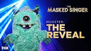 The Monster Is Revealed  Season 1 Ep 10  THE MASKED SINGER [upl. by Winchester]