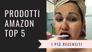 PRODOTTI AMAZON CON PIÙ RECENSIONI POSITIVE TOP 5 [upl. by Nilyam540]