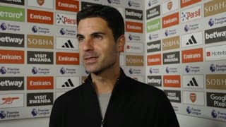 Mikel Arteta Post Match Interview  Arsenal 11 Brighton [upl. by Ahsitak]