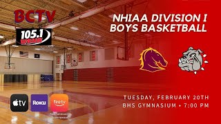 BHS Boys Varsity Basketball Bedford vs Alvirne 22024 [upl. by Clerissa]