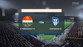 Strømsgodset vs Sarpsborg 08 09072023 Eliteserien FIFA 23 [upl. by Ecidnarb]