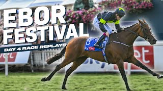 York Ebor Festival  Day 4 All Races ft Magical Zoe and Breege [upl. by Annas102]