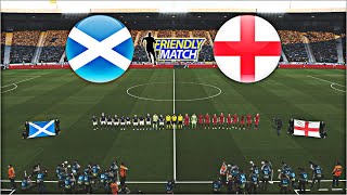 SCOTLAND vs ENGLAND  INTERNATIONAL FRIENDLY MATCH 2023 [upl. by Ruomyes645]