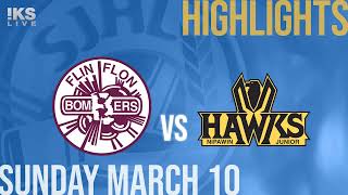 Flin Flon Bombers  Nipawin Hawks March 10 2024 [upl. by Araic]