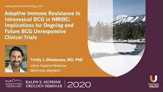 Adaptive Immune Resistance to Intravesical BCG in NMIBC BCGUnresponsive Clinical Trials [upl. by Haelem]