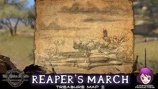 Elder Scrolls Online  Reapers March Treasure Map I [upl. by Nnaeoj]