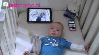 Videoreview Alecto IVM150 Smart Baby Monitor  Testmamanl [upl. by Harl592]