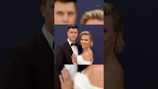 They have been married for 3 years Scarlett Johansson and husband Colin Jost love celebrity [upl. by Aitas335]