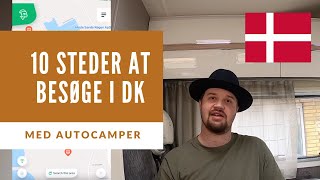 10 steder at besøge i Danmark i 2022 med Autocamper [upl. by Jessica289]