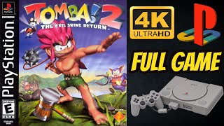 Tomba 2 The Evil Swine Return  PS1  4K60ᶠᵖˢ UHD🔴  100 1334 events Longplay Full Movie Game [upl. by Tasiana700]