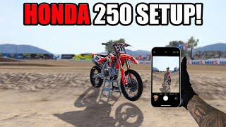 The Ultimate Honda 250 Setup in MX Bikes 2024 [upl. by Maziar]