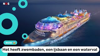 Grootste cruiseschip ooit begint aan eerste reis [upl. by Monjan291]