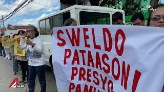 Paglabag sa karapatan ng manggagawa sa Visayas [upl. by Nit372]