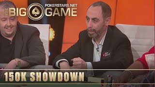 The Big Game S1 ♠️ W4 E4 ♠️ Barry Greenstein vs Chau Giang 150K pot ♠️ PokerStars [upl. by Nylhsa]