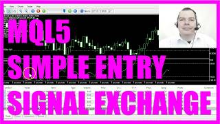 MQL5 TUTORIAL  SIMPLE ENTRY SIGNAL EXCHANGE [upl. by Notsnarc]