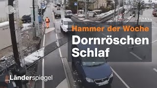 Neuer Bahnübergang im Handbetrieb  Hammer der Woche vom 06042019  ZDF [upl. by Hplar]