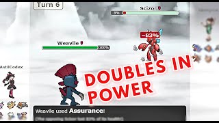 Weavile uses Assurance in BDSP OU Heres why [upl. by Refinej]