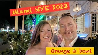 Miami NYE 2023 amp Orange Bowl with Tennessee Vols [upl. by Arimak392]