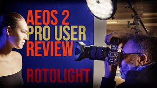 Rotolight Aeos 2  Pro User unboxing and test [upl. by Baecher649]