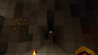 Creepy cave glitch in old minecraft world [upl. by Dodd]