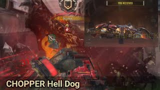 Chopper Hell Dawg In Multiplayer Cod Mobile Hell Fury Draw [upl. by Esinehs565]