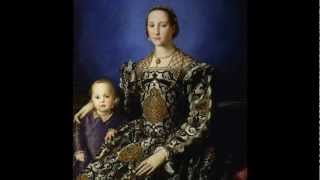 Bronzino Portrait of Eleonora of Toledo with her son Giovanni [upl. by Alliuqaj720]