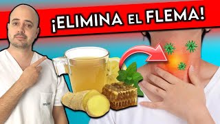 ¡Elimina el FLEMA en la GARGANTA en 1 DÍA  ¡REMEDIOS NATURALES para eliminar MOCO [upl. by Aitam967]