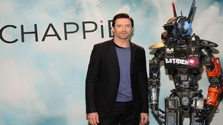 Chappie Movie Premiere  New York  Hugh Jackman Dev Patel amp More [upl. by Ydnelg]