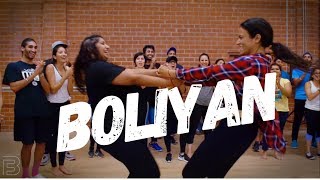 quotBOLIYANquot  GIDDHA STEP BHANGRA FUNK Dance  Shivani Bhagwan and Chaya Kumar Choreography [upl. by Ecyar]