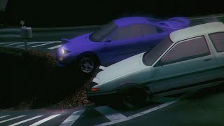 Irohazaka Jump  Initial D Edit [upl. by Tam]