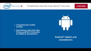 Intel Security  McAfee Plus Total Security Antivirus Features amp Details [upl. by Aicirtap]