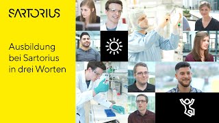 Ausbildung bei Sartorius in drei Worten [upl. by Guglielma]