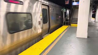 LIRR M7 departing Penn Station New York [upl. by Eylrac]