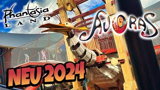 PHANTASIALAND NEU 2024 AVORAS  Walkthrough durch Neuheit 2024 in WUZE TOWN [upl. by Dorri]