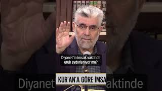 Diyanetin imsak vaktinde ufuk aydınlanıyor mu  Prof Dr Abdulaziz Bayındır [upl. by Mathre380]