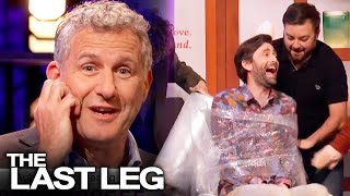 Michael Sheen Buys National Treasure David Tennant  The Last Leg [upl. by Htabmas969]