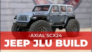 Axial SCX24 Jeep JLU V3 Build Ep1  Baseline Runs And First Mods [upl. by Drislane]