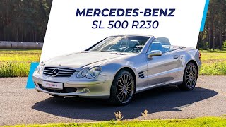 MercedesBenz SL 500 R230  Przyjemność z jazdy gwarantowana  Test OTOMOTO TV [upl. by Nyrak]