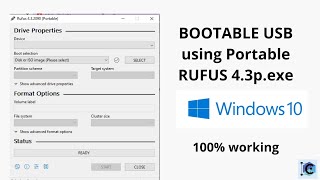 How make Your USB bootable using RUFUS 100 working [upl. by Collin287]