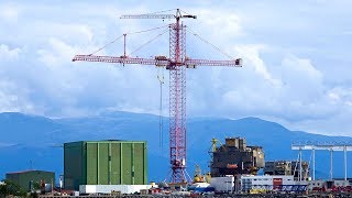 The Largest Tower Crane In The World  Kroll K10000 [upl. by Ettevi]