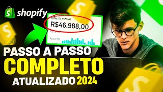 Curso COMPLETO de Dropshipping para iniciantes 2023  Como criar uma Loja Shopify do ZERO [upl. by Aislehc237]