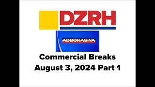 Adbokasiya Commercial Breaks August 3 2024 Part 1 [upl. by Allicserp]