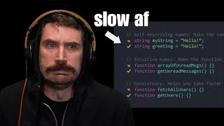 Clean Code is SLOW But REQUIRED  Prime Reacts [upl. by Four]