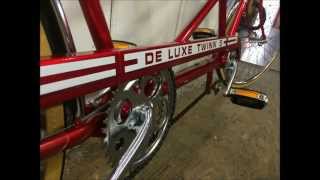 1982 Schwinn Deluxe Twinn Tandem Bicycle Unboxing and Assembly [upl. by Ehcram]