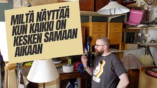 Montako vintage projektia on samaan aikaan käynnissä [upl. by Tudela]