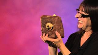 Folkmanis® Bear in Tree Stump Puppet Demo [upl. by Fabiolas]