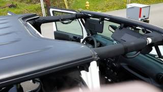 Jeep Wrangler Roof liner insulation kit install JK mopar [upl. by Roanne585]